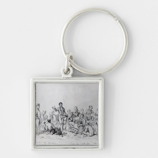Chaveiro Pregador de The Field, 1837 (Frente)