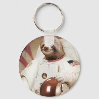 Chaveiro preguiça astronauta
