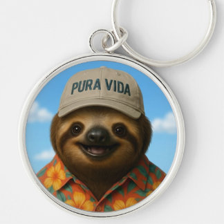 Chaveiro Preguiça de IA Pura Vida
