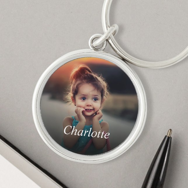 Chaveiro Premium de Fotografia Personalizada (Criador carregado)