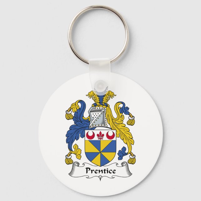 Chaveiro Prentice Family Crest (Frente)
