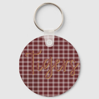 Chaveiro Preppy Tigers Key Chain