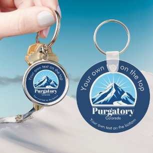 Chaveiro Presente da estação de esqui Purgatory Colorado
