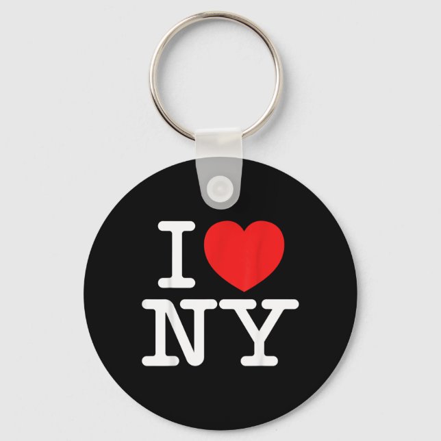 Chaveiro Presente da Silhueta da Cidade de Nova York Grande (Frente)