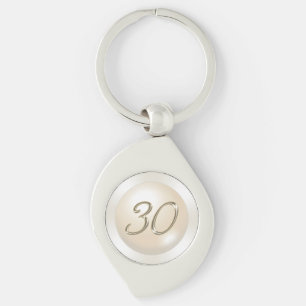 Chaveiro Presente de aniversário de 30 anos, Presente de a