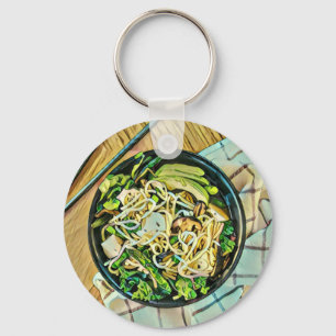 Chaveiro presente de aniversário do Ramen