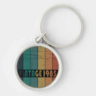 Chaveiro Presente de Aniversário Vintage 1985