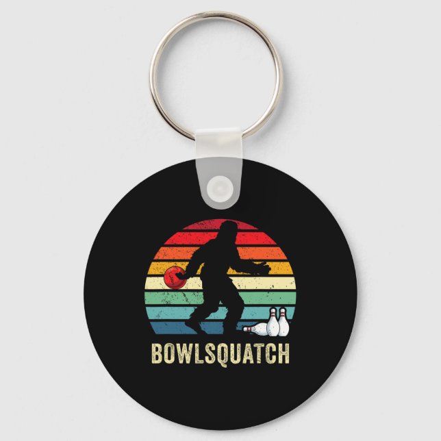 Chaveiro Presente de boliche Bigfoot Presentes de Sasquatch (Frente)
