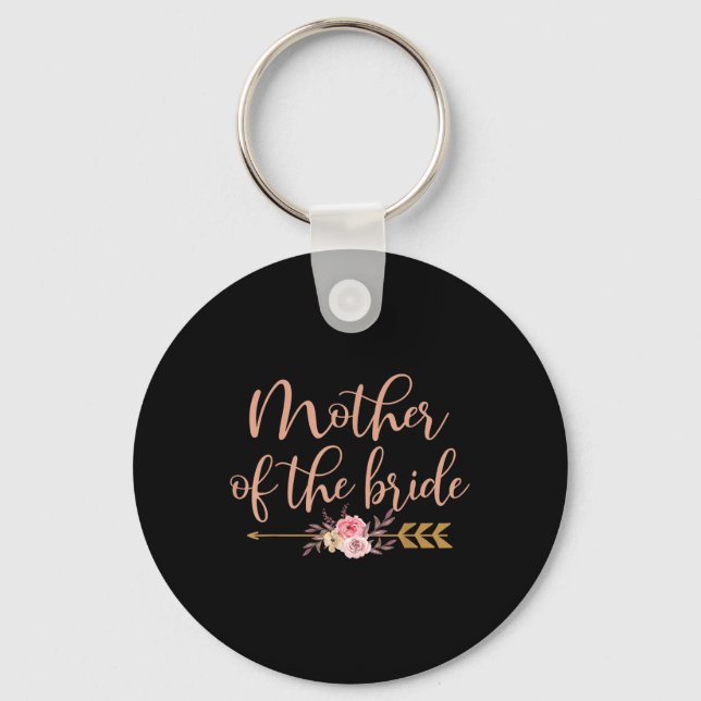 Chaveiro Presente de Chuveiro de Noiva da Mãe da Noiva Pres (Frente)