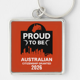 Chaveiro Presente de cidadania australiana