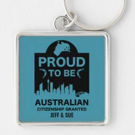 Chaveiro Presente de cidadania australiana