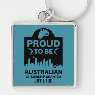 Chaveiro Presente de cidadania australiana