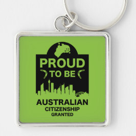 Chaveiro Presente de cidadania australiana
