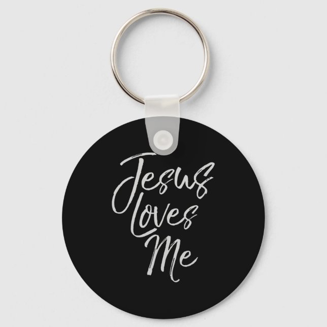 Chaveiro Presente de Citação de Amor Cristão para Novos Cre (Frente)