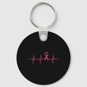 Chaveiro Presente de Consciência do Cancer de Batimento Car