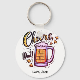 Chaveiro Presente de Dia de os pais personalizado de Crianç