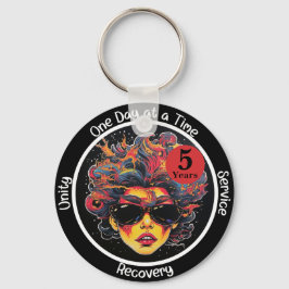 Chaveiro Presente de etapa de recuperação personalizada par