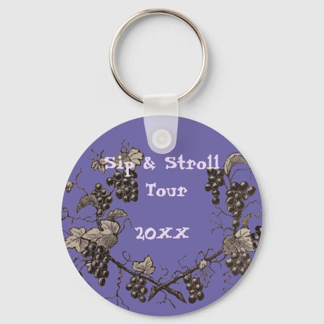 Chaveiro Presente de Fim de Semana das Meninas Tour pela Vi (Frente)