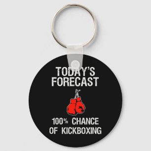 Chaveiro Presente de Kickboxing - Previsão de Hoje do Kickb