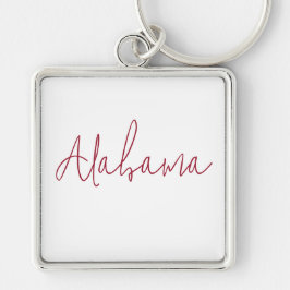 Chaveiro Presente de Lembrança de Viagem do Alabama