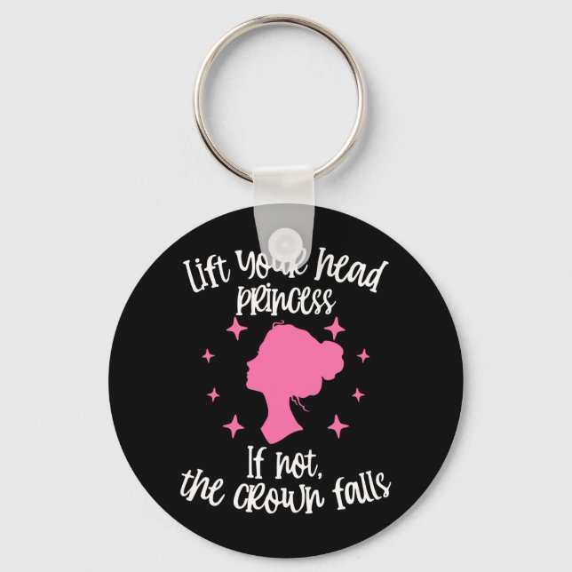 Chaveiro Presente de Meninas Atitude Positiva Princesa Moti (Frente)