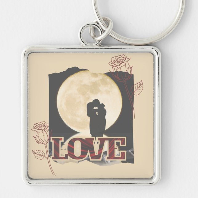 Chaveiro presente de namorados (Frente)