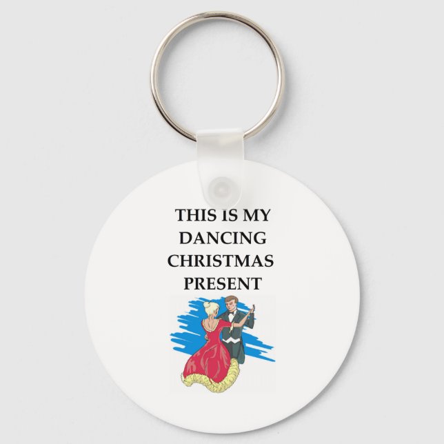 Chaveiro presente de natal dançante (Frente)