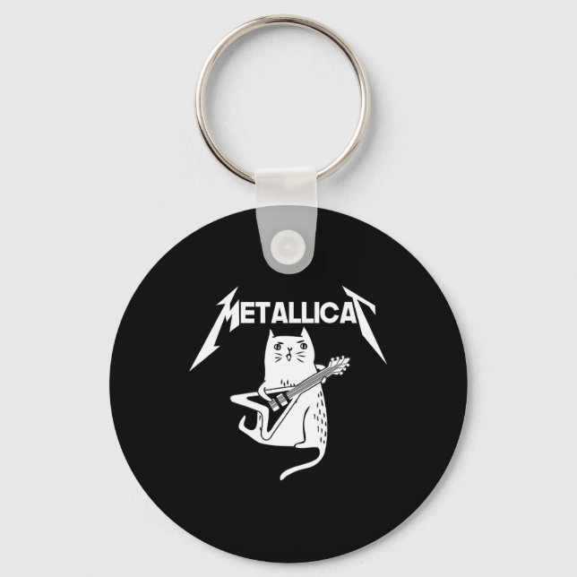 Chaveiro Presente de Natal do Cat Rock Bynd Guitar (Frente)