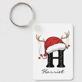 Chaveiro Presente de Pingente de Natal Personalizado com Al