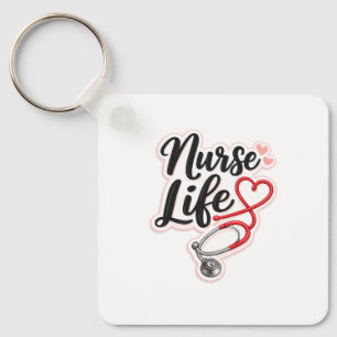 Chaveiro Presente de pulseira personalizada para enfermeira