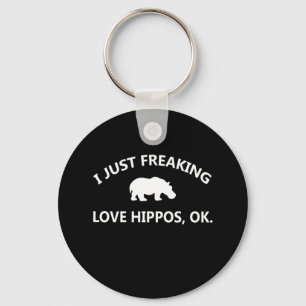 Chaveiro Presente De Sobrevivência Do Hippo Eu Só Estou