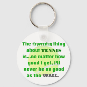 Chaveiro Presente De Tênis Piada Para A Bola De Tênis