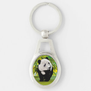Chaveiro Presente de Urso Panda Fofinho Kawaii para Amantes