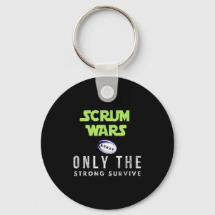 Chaveiro Presente Divertido Scrum Wars Rugby , Adultos E Cr