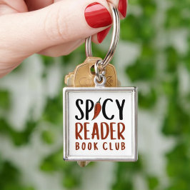 Chaveiro Presente do Clube do Livro Leitor Picante com Pime