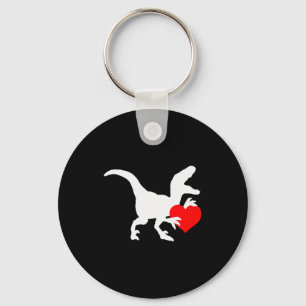 Chaveiro Presente do Dia dos Namorados Raptor Amor Dino Rap