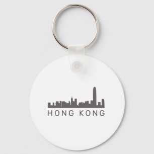 Chaveiro Presente do HK Skyline em Hong Kong