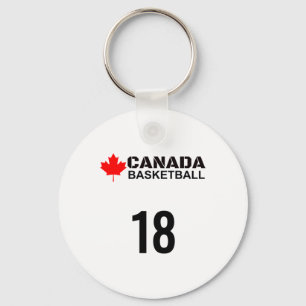 Chaveiro Presente do projeto do basquete do Canadá Número 1