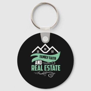 Chaveiro Presente do Realtor Fé Familiar E Imóveis