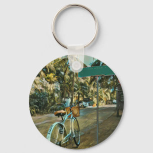 Chaveiro Presente do touro de bicicleta   Pintura de ciclis
