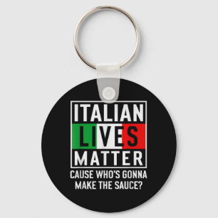 Chaveiro Presente engraçado da cozinha da vida italiana Ban