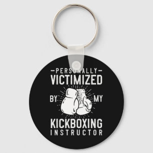 Chaveiro Presente Engraçado de Kickboxing para Treino de Ki