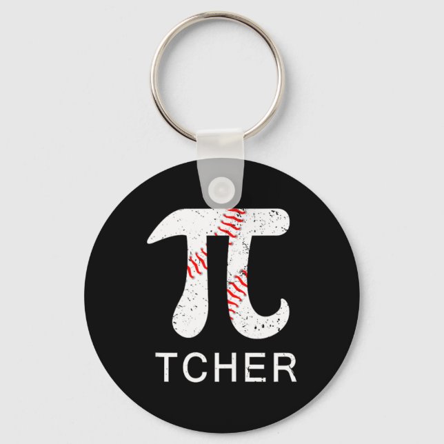 Chaveiro Presente engraçado do dia do Pi da matemática do l (Frente)