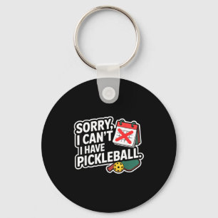 Chaveiro Presente engraçado esporte pickleball aposentado d
