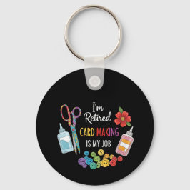 Chaveiro Presente Engraçado para Artesã Aposentada