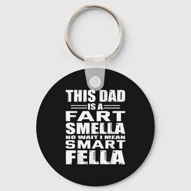Chaveiro Presente Engraçado Para O Pai De Fart Pai Signific (Frente)