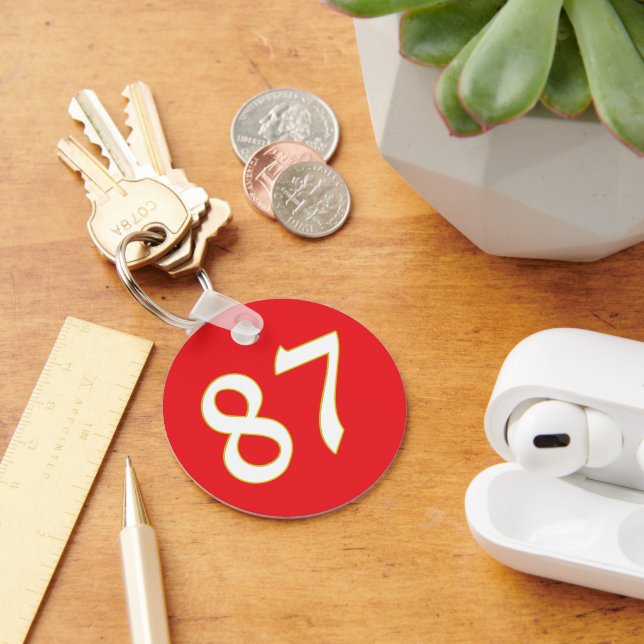 Chaveiro presente engraçado para todos os fãs jogadores têm (Mesa)