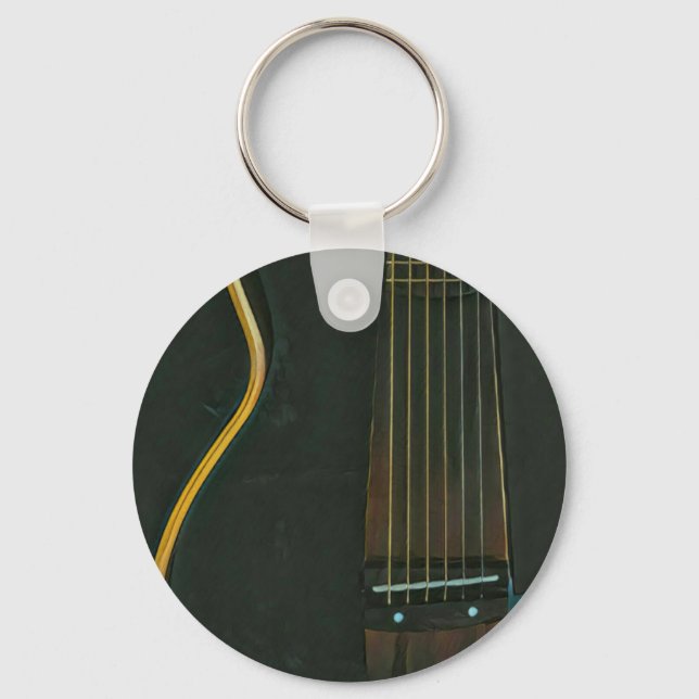 Chaveiro Presente guitarrista latino (Frente)
