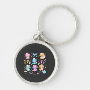 Chaveiro Presente Kawaii Fofo para Enfermeira Axolotl