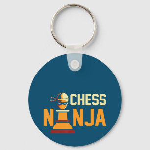 Chaveiro Presente Legal do Xadrez Ninja